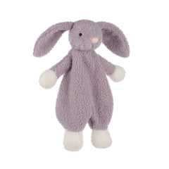 Machine washable Apricot Lamb Bunny Snuggler for quick cleanup.