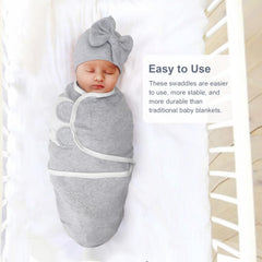 AQOKKA newborn sleep scene in breathable wrap