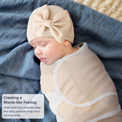 AQOKKA breathable cotton-poly blend keeps baby comfortable and avoids overheating.