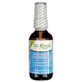 Aquaflora Dr King's Candida Relief bottle front, compact 2 oz for on-the-go use.