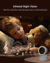 ARENTI night vision view demonstrates clear images in low light