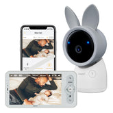 ARENTI Upgraded Baby Monitor shows a 360-degree camera view for comprehensive monitoring.