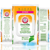 Arm & Hammer Simply Fresh face wipes in front pack for quick on-the-go refreshment