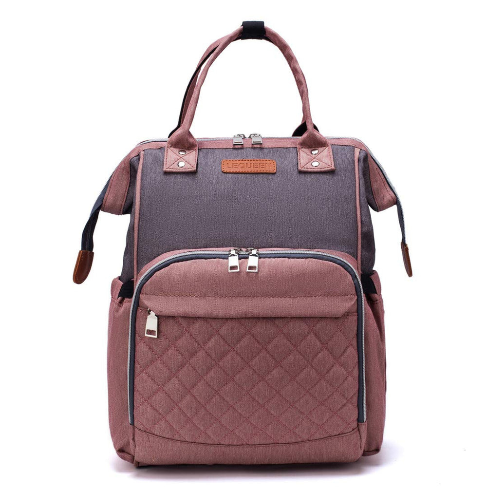 Armbq diaper bag backpack with front pocket for quick access on the go.