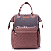 Armbq diaper bag backpack with front pocket for quick access on the go.