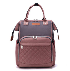 Armbq diaper bag backpack with front pocket for quick access on the go.