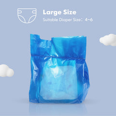 Refill bags with easy tear breakpoints for fast bag removal