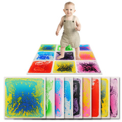 Art3d Liquid Fusion color-change tile showing shifting colors for engaging, imaginative play