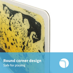 Art3d Liquid Fusion Tiles with round corners for safer handling