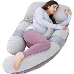 AS AWESLING full body pillow front view offers plush comfort for sleep.