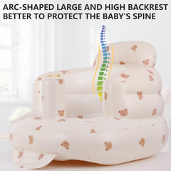 Asamoom non-toxic PVC materials keep baby seating skin-friendly.