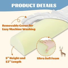 Asatdd bed rail with double non-slip pads stays firmly in place.