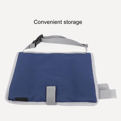 Asixxsix travel table cover for toddlers, ideal for meals and activities.