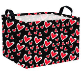 ASKETAM valentine gift bin with empty-heart decor for gifting
