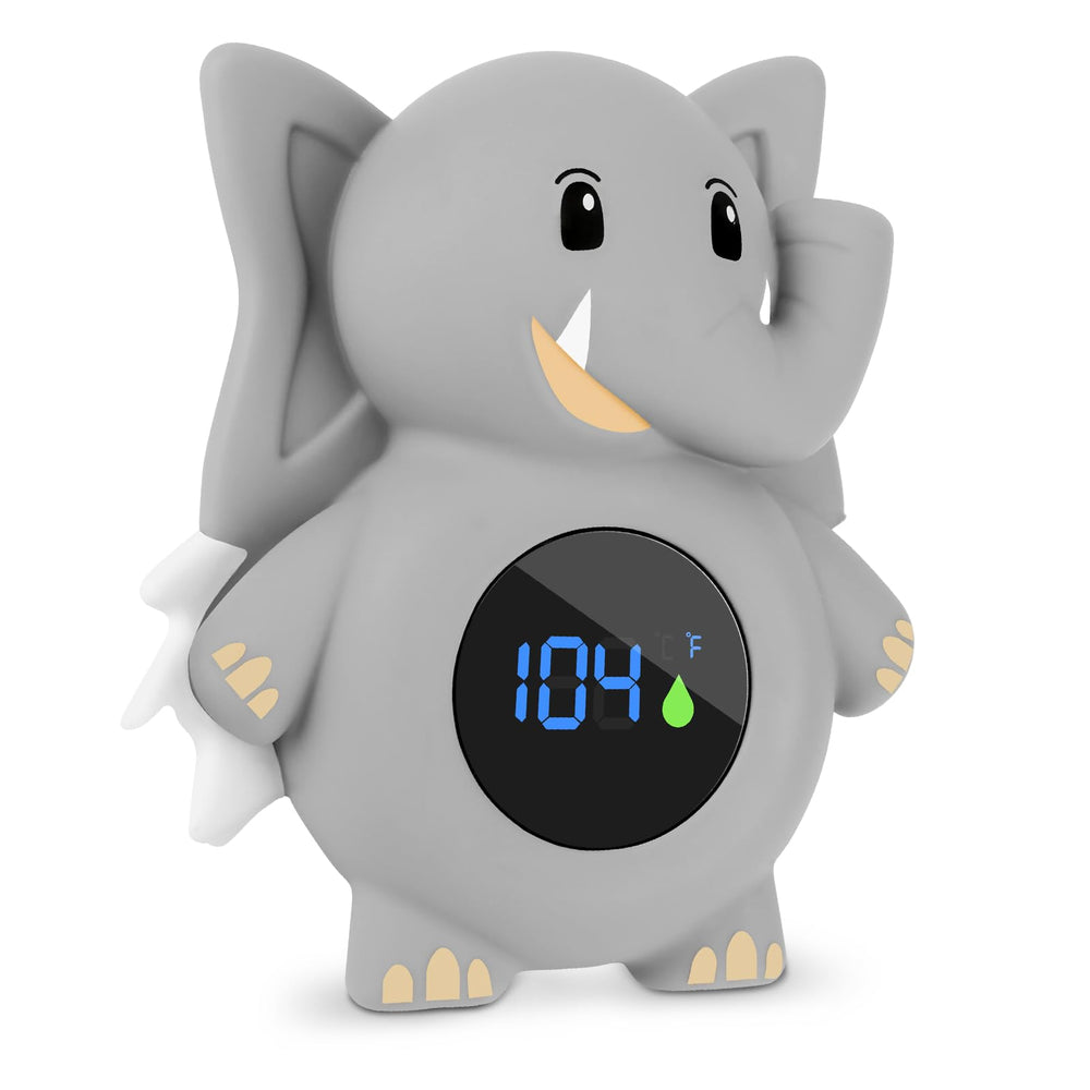 ASRIO baby bath thermometer with LED display shows temperature at a glance.