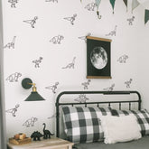 Astrkiz paper dinosaur wall decals on sheets for easy nursery accents