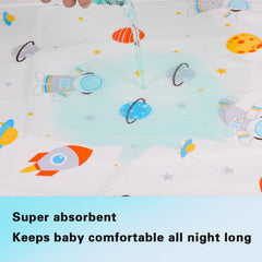 Asung changing pad back fabric fiber woolen resists wrinkles for longevity