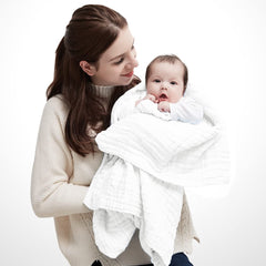 Asung 40x40 inch towel; large wrap for baby and toddler