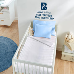 Atiksh Beddings Egyptian cotton 16x22 pillowcase offers silky softness for cozy naps.