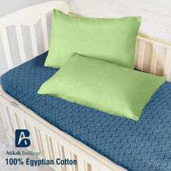 Atiksh Beddings Egyptian cotton 500TC closeup showing soft, breathable fabric.