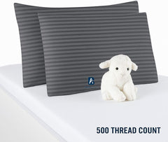 Envelope closure design on toddler pillow case to keep pillow clean
