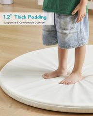 Attababy CertiPUR-US foam offers gentle cushioning for play.
