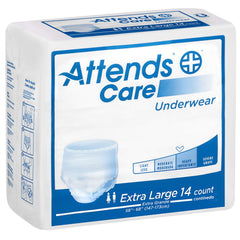 Attends Underwear Regular X-Large with tear-away sides for easy removal.