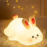 Attivolife cute bunny night light with soft glow for bedtime.