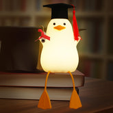 Attivolife duck night light with graduation cap brightens nursery spaces