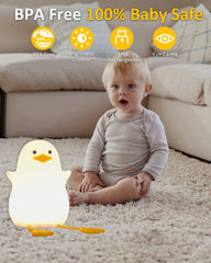 Attivolife duck night light with timer function for predictable routines