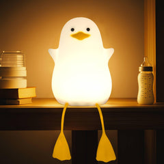 Attivolife duck night light with touch control aids gentle nursery lighting