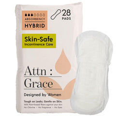 ATTN Grace Hybrid Pad breathable cover for all day comfort.