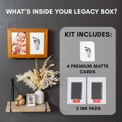 Audric & Anne solid cherry keepsake box closeup highlights durable, heirloom-quality storage.