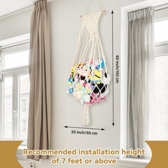 Aufee hammock ceiling hook installation demonstrates quick setup without wall holes.