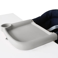 AukeyStar clip-on baby dining tray attached to Inglesina chair for neat meals.