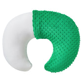 Aullar nursing pillow cover fern green for cozy, easy-care feeding sessions