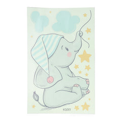 AUNMAS glow wall stickers are easy to apply on clean smooth surfaces.