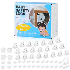 Aurblozen magnetic cabinet lock with hidden design protects children while preserving cabinetry aesthetics