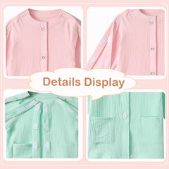 AUSTYLCO two-pocket design clothing offers convenient storage during care.