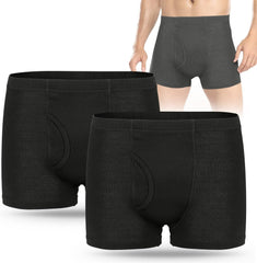 AutoTime men incontinence boxer brief front absorbent area for daytime protection