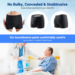 AutoTime two-pack underwear provides convenient protection on busy days.