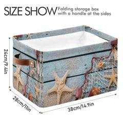 AUUXVA Summer Beach Sand basket large size ideal for toys or laundry.