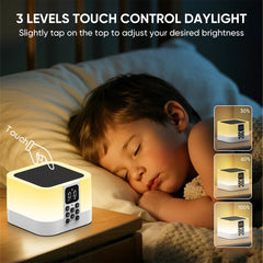 AUYLE eight-color changing LEDs create relaxing ambiance in kids' rooms.