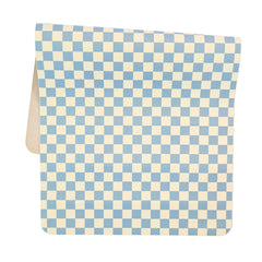AVA + OLIVER Sky Checker changing mat with soft vegan leather for on-the-go diaper changes
