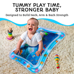 AVEC MAMAN water mat outer ring inflated for stable tummy time