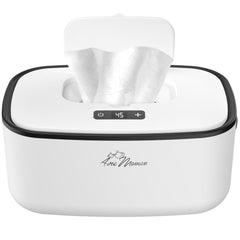 Avec Maman S1 front view wipe warmer with adjustable warmth.