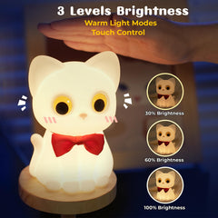 AVEKI touch-control night light easy to dim and adjust.