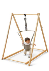 Avenlur Tulip Baby Bouncer stand-alone base showcases freestanding setup without doors or plugs.