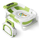 AVIDOR baby bathtub folded flat for compact storage and travel