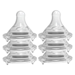 Avima Baby anti colic nipples with wide neck for easy latch and continued feeding.